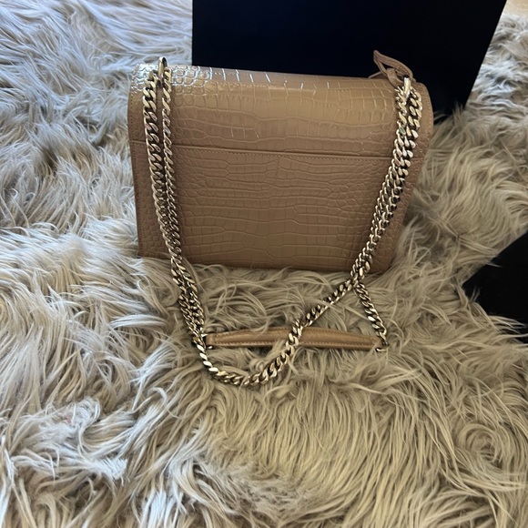 Saint Laurent Sunset Medium Croco Bag - Picture 11 of 15